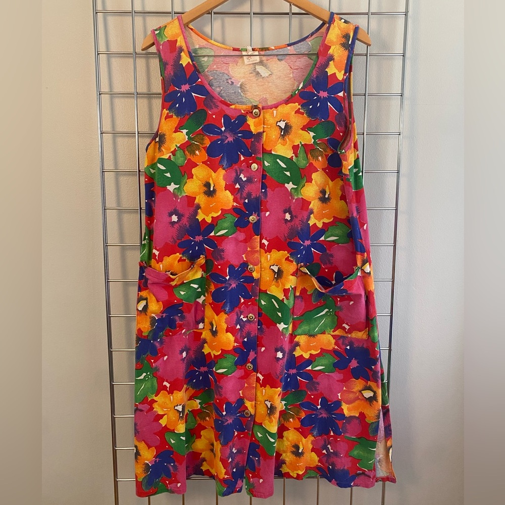 Vintage Italian Floral Sundress